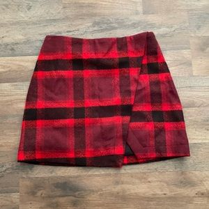 Abercrombie & Fitch Plaid Mini Skirt